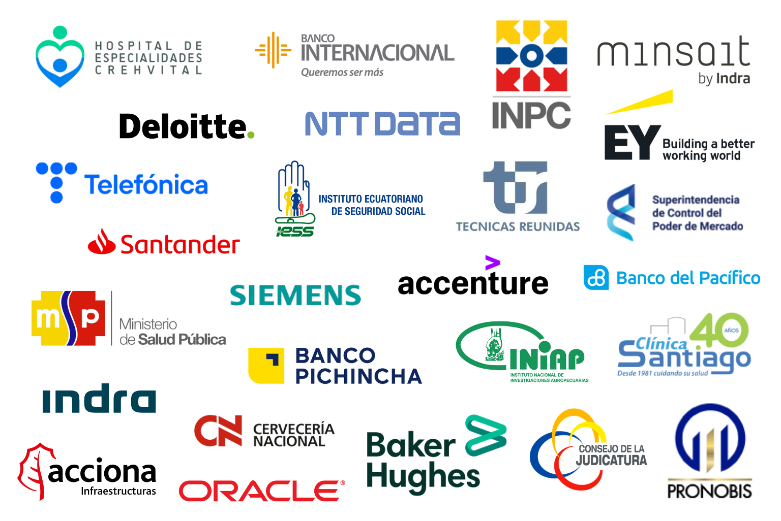 empresas-trabajo Logotipos de empresas donde trabajan nuestros egresados